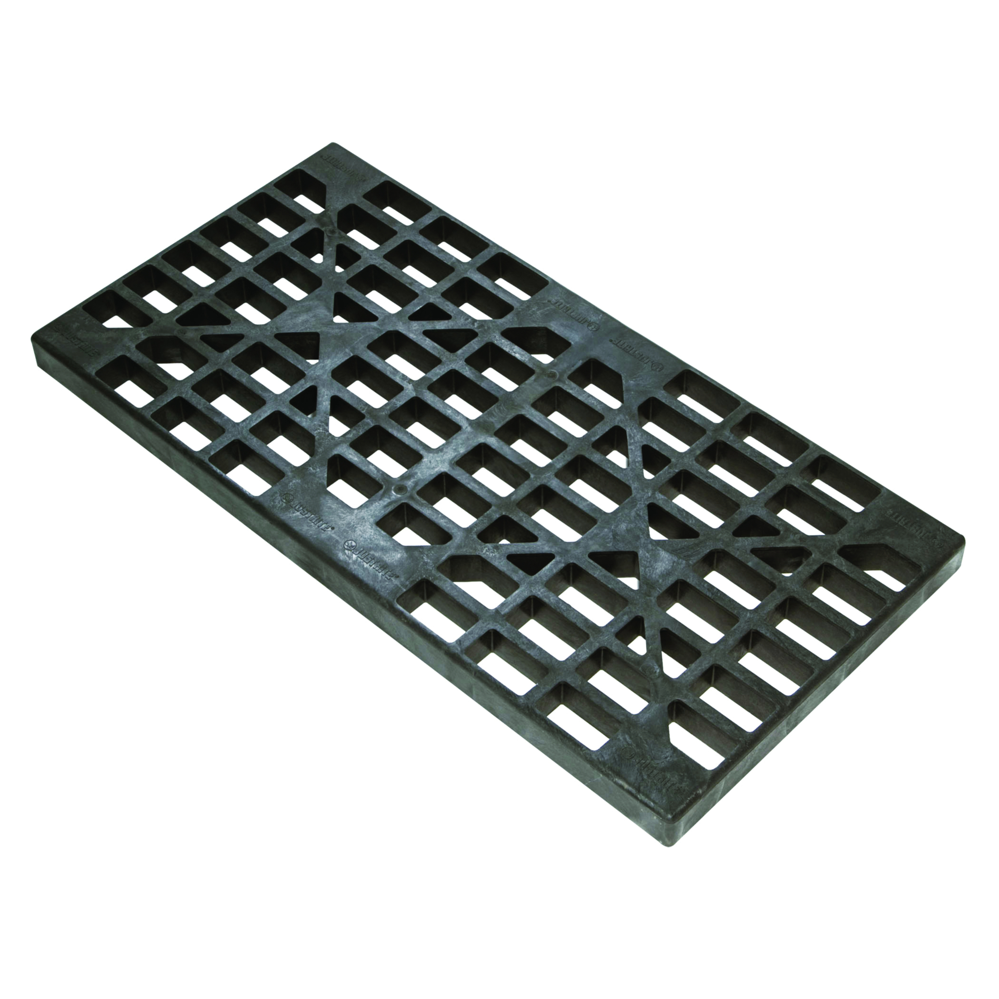 Justrite Drum Grate — For 2-Drum EcoPolyBlend Spill Pallets and Accumulation Centers, Chemical-Resistant Polyethylene, Model# 28259